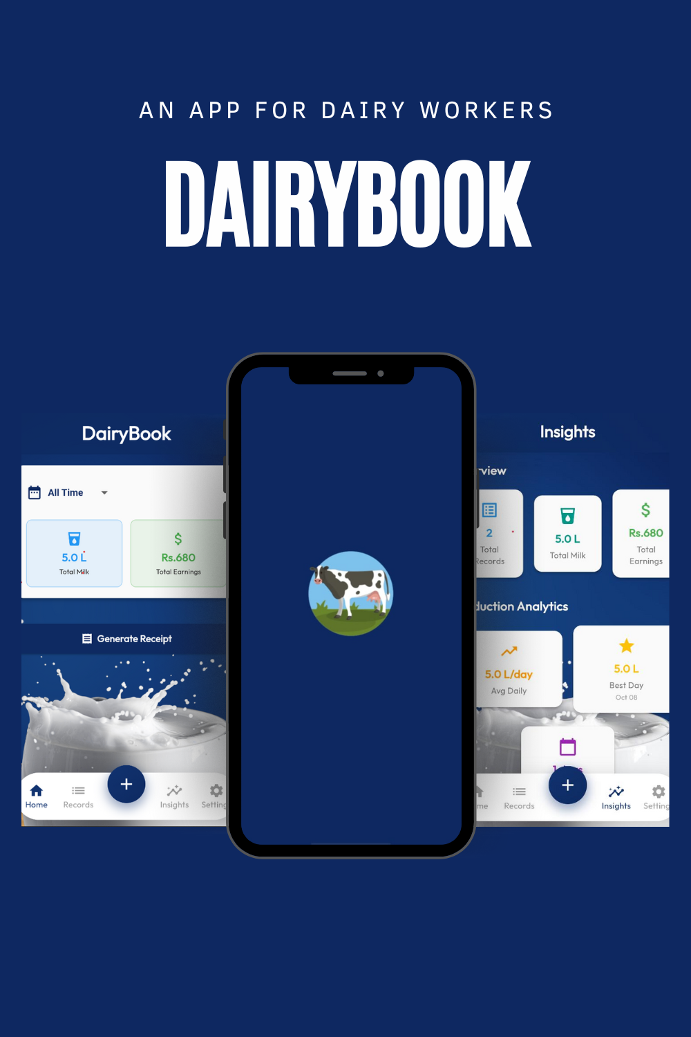 DairyBook Milk Management App