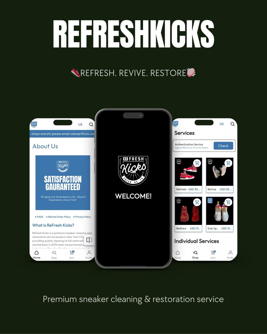 Refresh Kicks App